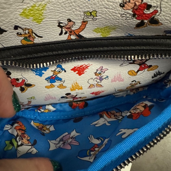 Loungefly - Mickey Mouse and Friends Backpack - NWOT - Picture 9 of 9